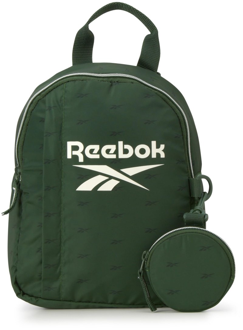 Reebok Womens Backpack - Zipper Closure Mini Lightweight Backpack Purse for Women - Everyday Bag & Travel Bag for Women, Reagan Green