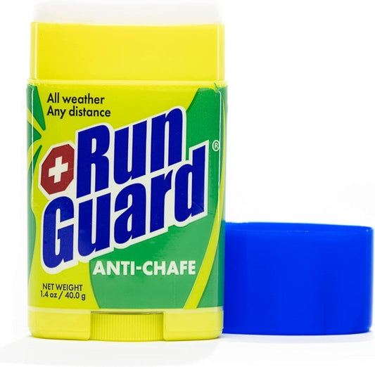 Run Guard Anti-Chafing Stick - Made with 100% Plant-Based Ingredients Plus Beeswax. Works for All Distance Runners from 5K Walks/Runs to 100 Mile Ultra Marathons (1.4oz - Pack of 1)