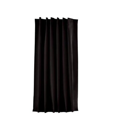 Amazon Basics Portable Blackout Curtain Shade with Suction Cups, 50" x 78", 1-Pack, Black