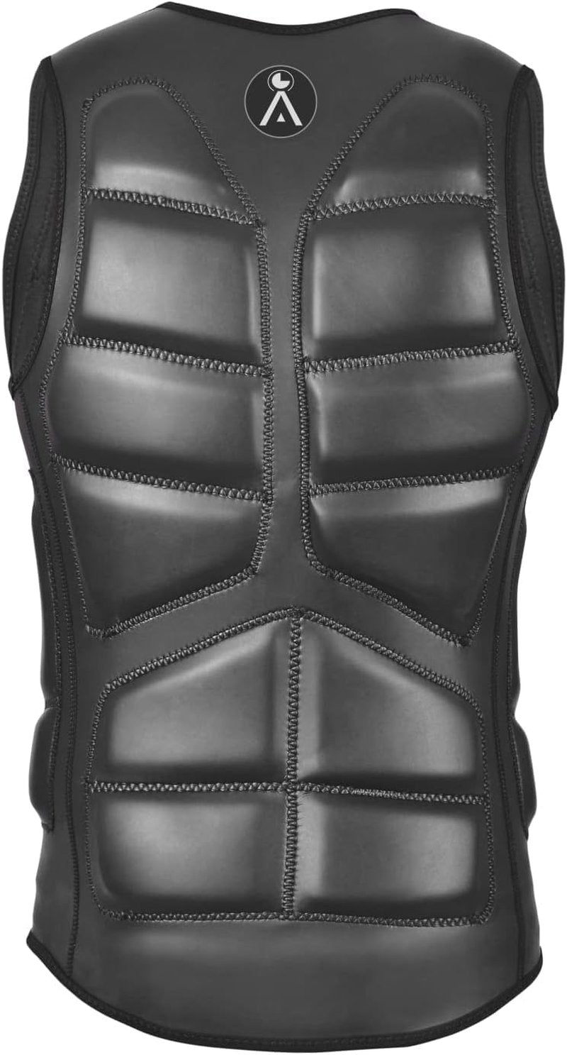 A Vebodi Surf Impact Protection Vest | Pop-Up Water Safety Gear | PFD for Surfing and Water Sports (Small)