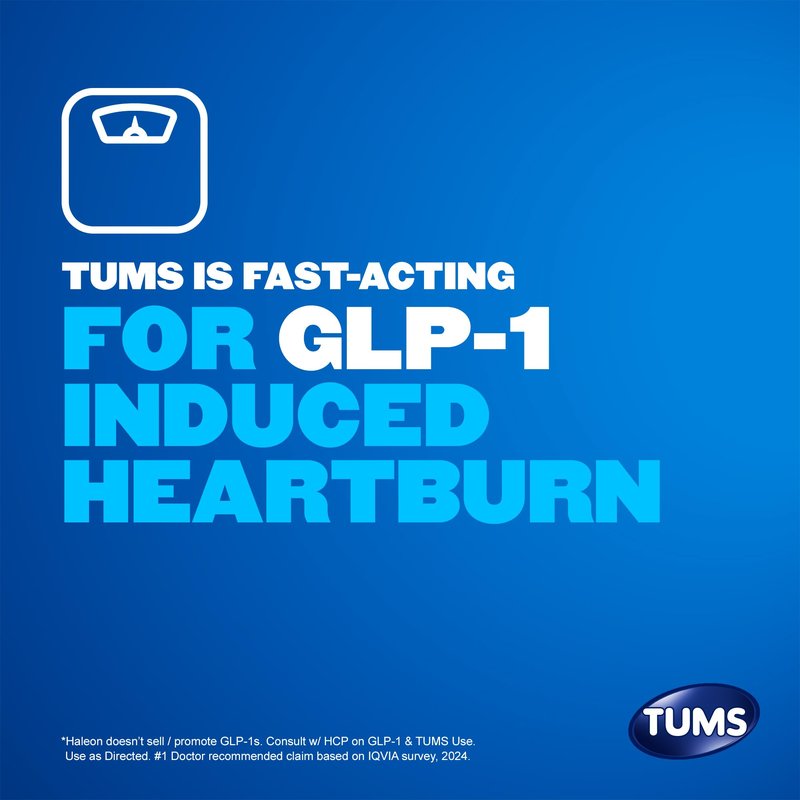 TUMS Chewy Bites Chewable Antacid Tablets for Ultra Strength Heartburn Relief, Mixed Fruit - 200 Count