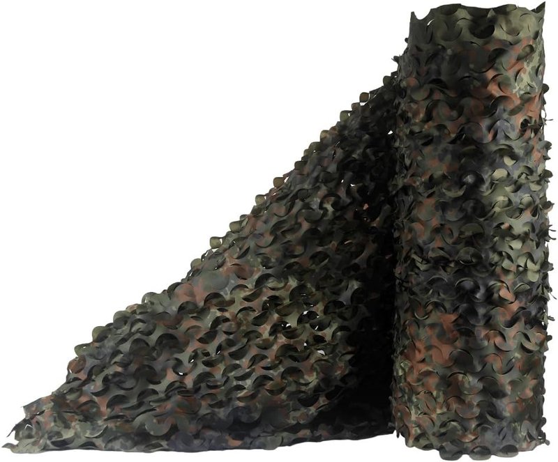 Camo Netting Roll for Hunting | Military-Grade Sunshade Material - Versatile Outdoor Cover