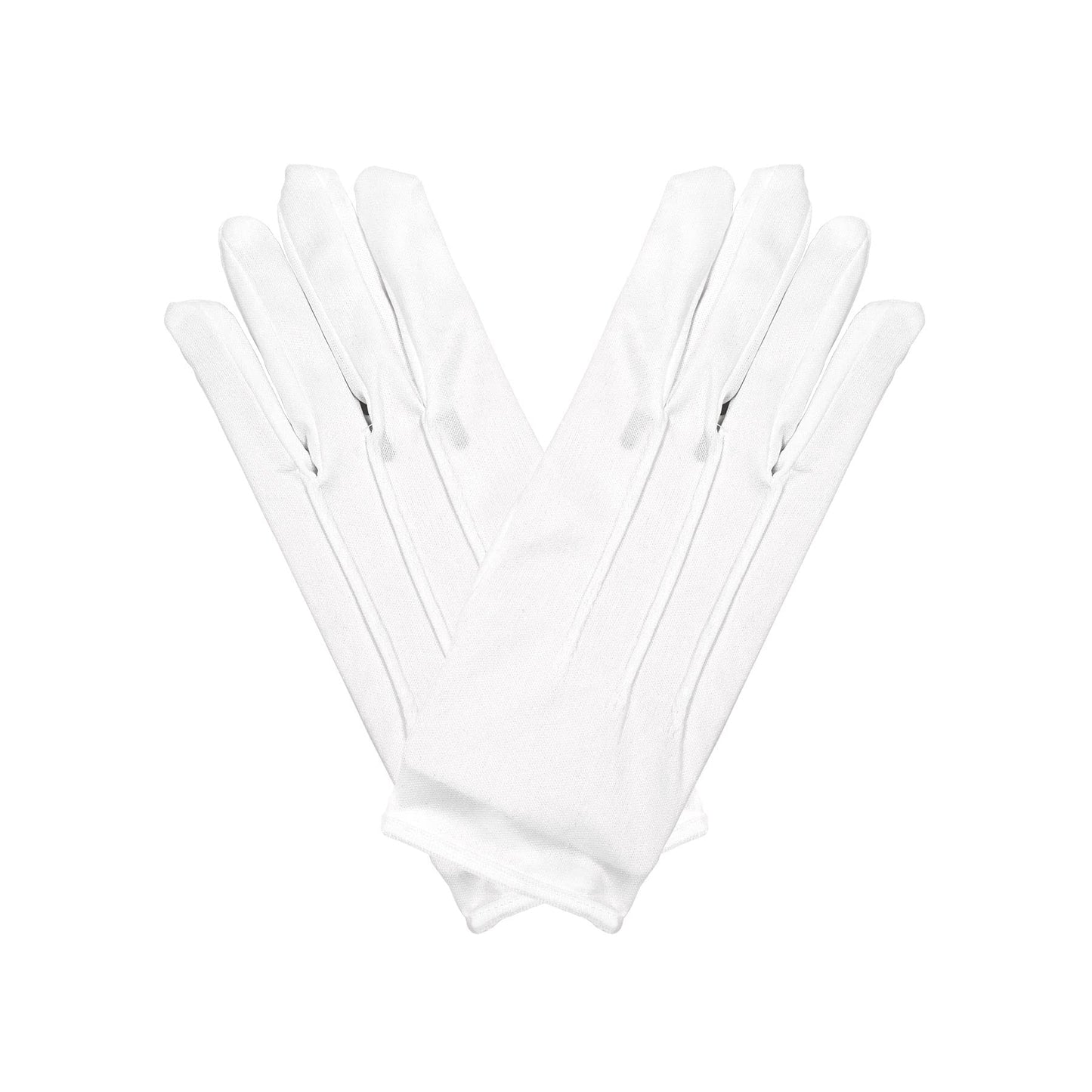 Beistle Deluxe Theatrical Gloves - White