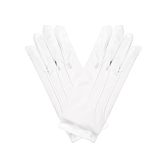 Beistle Deluxe Theatrical Gloves - White