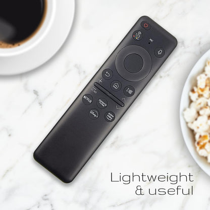 Ceybo Original Solar Voice Remote Control Replacement with YouTube Netflix Shortcut for Samsung Smart TVs, Compatible with Neo QLED 8K, QLED (BN59-01480A)