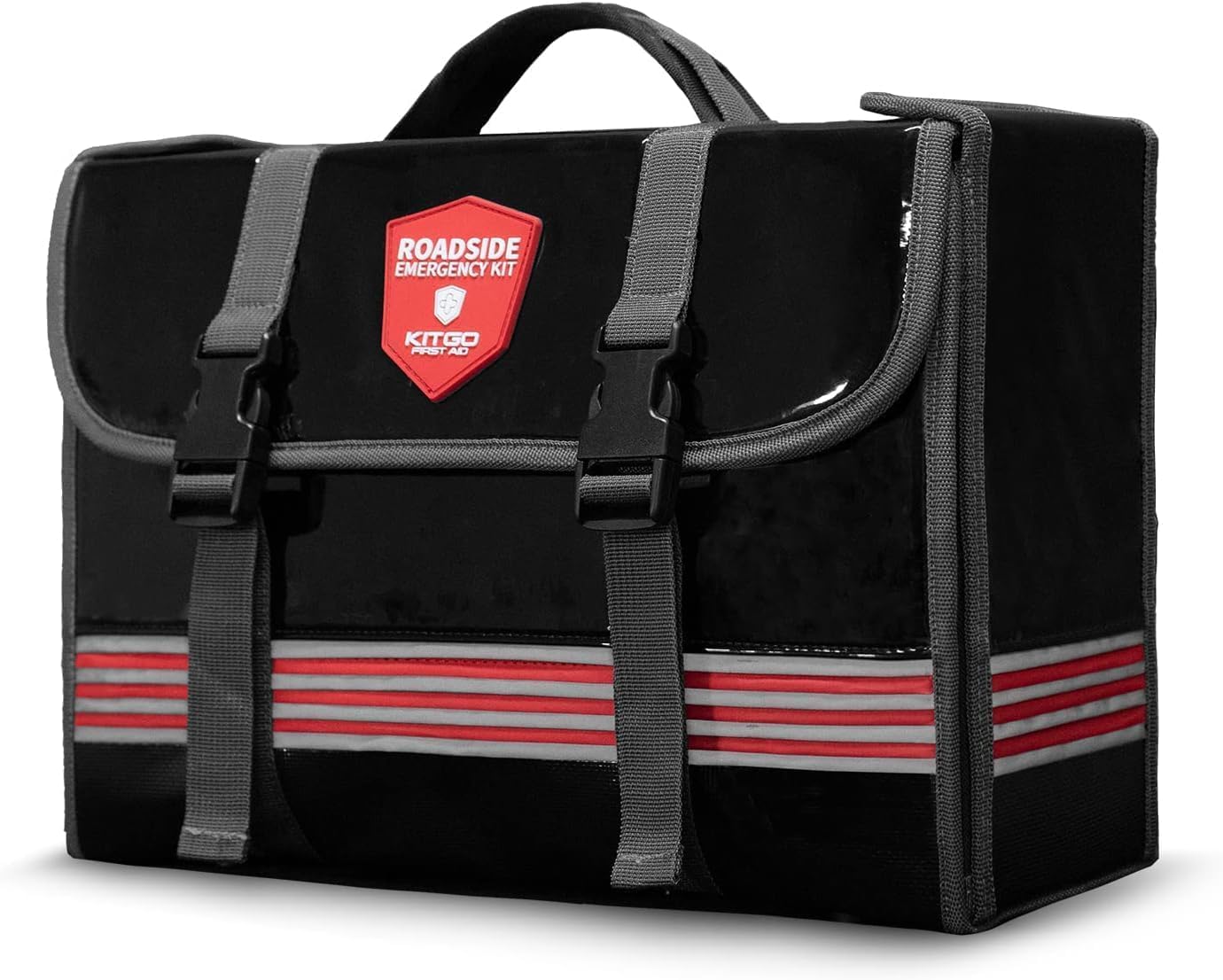 Car Emergency Kit (126 Piece)，Gift for Father Women Friend, Premium Roadside Assistance Essentials with Jumper Cables Tow Rope- Ideal Auto Road Safety Kit for Truck, RV