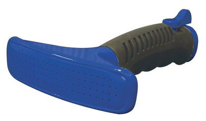 Dramm ColorStorm Premium Fan Spray Nozzle for Garden Hose with One Touch Thumb Controlled Valve, for Garden, Yard, Watering Plants, Blue