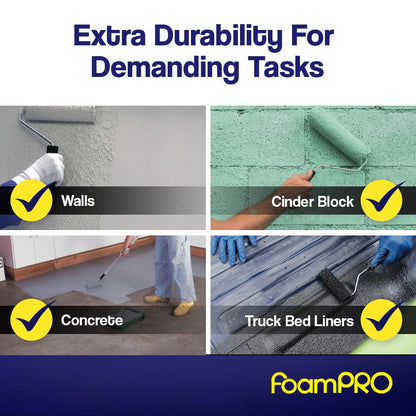 FoamPRO 59 Foam Paint Roller, 9" x 3/8"