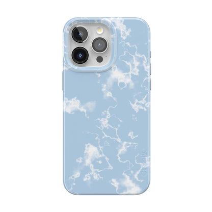 Casely iPhone 15 Pro Max Case | Nantucket Cottage | Blue Hydrangea | Compatible with MagSafe | Classic Ultra Slim Design