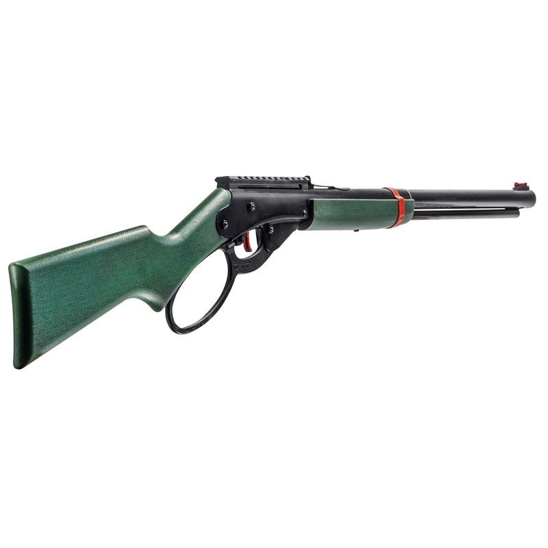 Daisy, Model 1999 Woodland Trail Lever Action Air Rifle, 650-Round BB Reservoir, Accent Color, Picatinny Rail, All-Weather Synthetic Stock