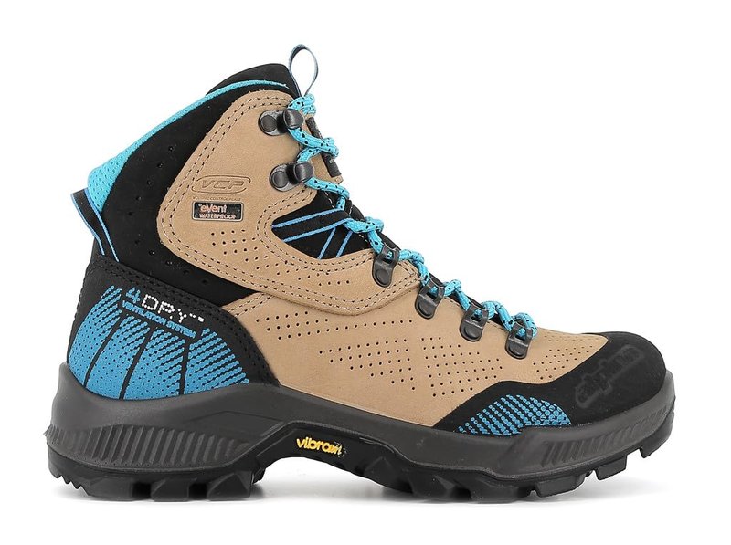 Alpina IRIS Women Waterproof Boots Durable 100% Nubuck Leather Slip Resistant Breathable Vibram Handmade in Europe Size 9.5 | 42EU