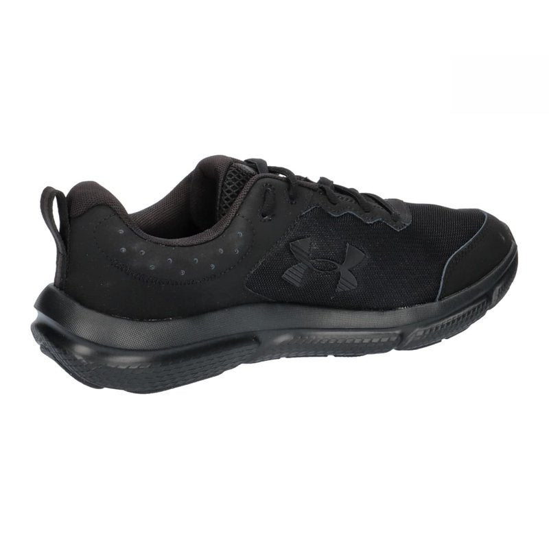 Under Armour Men's Charged Assert 10 Shoes, (002) Black/Black/Black, 13 Wide