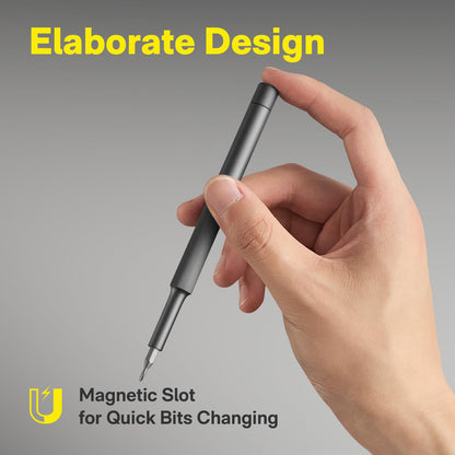 HOTO 28 in 1 Precision Screwdriver Set, Manual Small Screwdriver Magnetic Bits & Box, Mini Screwdriver Repair Kit for Eyeglasses, Electronics, Watches, Phones, Laptops, Cameras Repair Kit