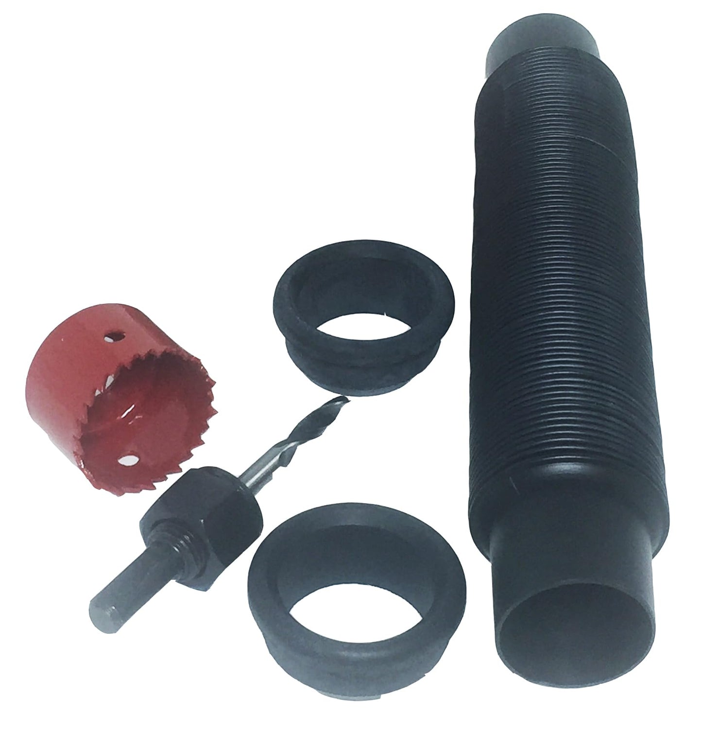 Earthminded Rain Barrel Connector Kit – DIY Parts to Link 2 Rain Water Collection Barrels – Increase Water Storage Capacity, Easy to Install - Ideal for the Home and Garden to Help with Outdoor Tasks