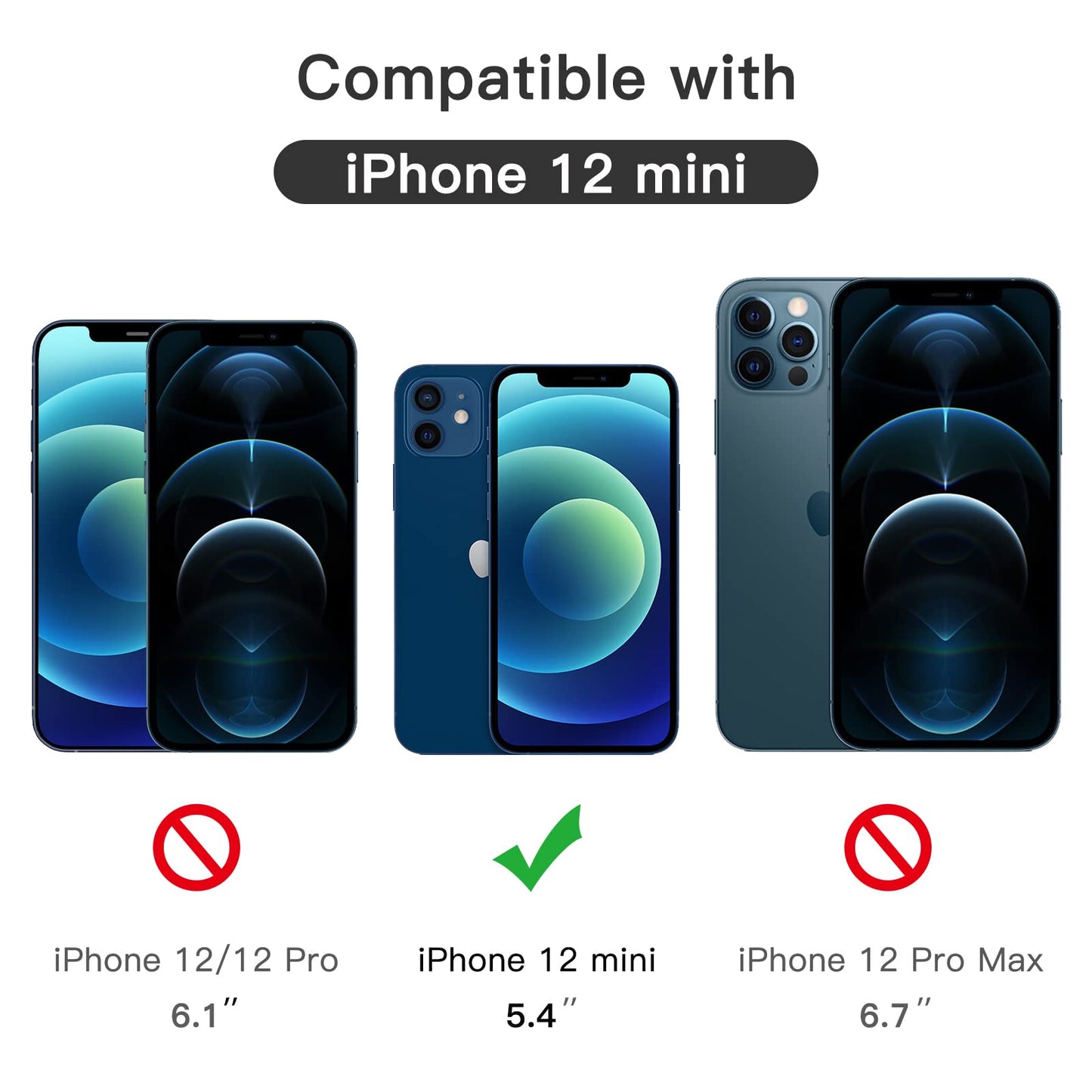 JETech Full Coverage Screen Protector for iPhone 16e 2025, iPhone 13/13 Pro 6.1-Inch, Tempered Glass Film with Easy Installation Tool, Case-Friendly, HD Clear, 3-Pack
