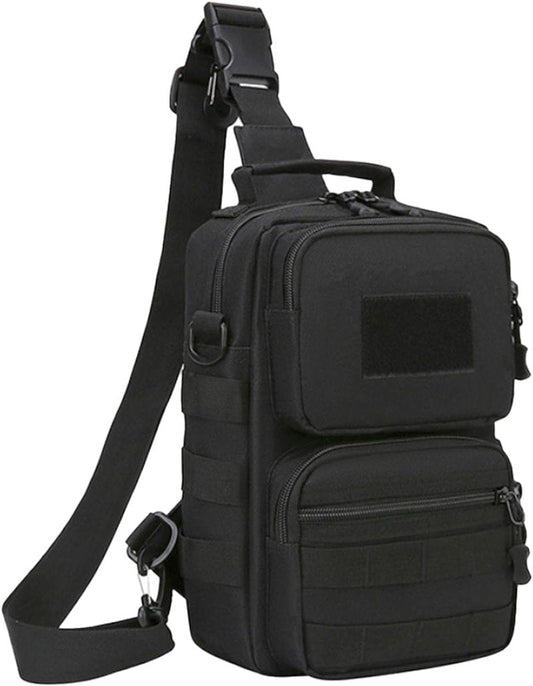 Tactical Backpack for Men - Military Sling Shoulder Bag for Hiking, Camping & Everyday Use | Versatile Crossbody Design