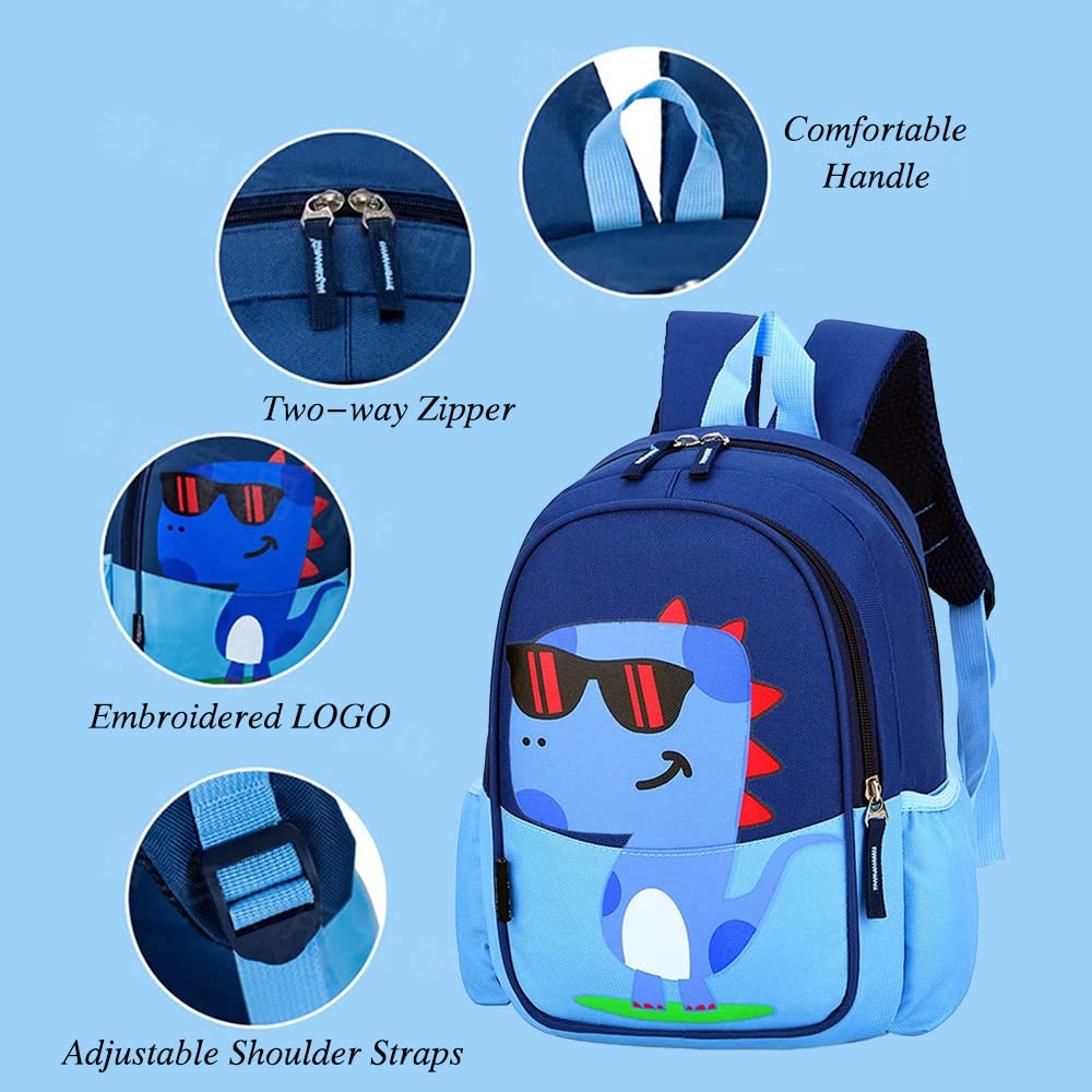 POWOFUN 12 Inch Kids Toddler Preschool Travel Backpack Kindergarten Cool Cute Cartoon Schoolbag Backpack Unicorn Purple Backpack Bookbag For Girls Boys Baby