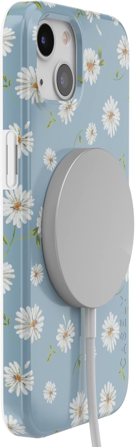 Casely iPhone 13 Case | Field of Flowers | Pastel Floral | Compatible with MagSafe | Classic Ultra Slim Design