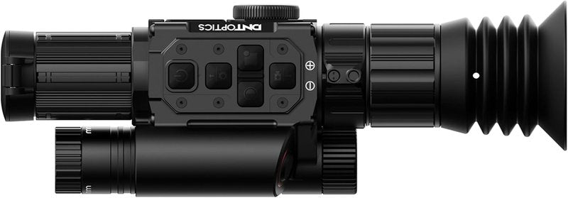 DNT Optics Zulus HD V2 Digital Day/Night Vision Scope - Infrared & Laser Rangefinder, Ballistic Calculator