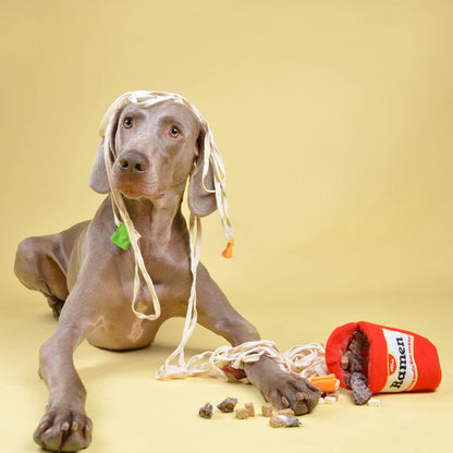 CHEWFFON Dog Puzzle Toy, Interactive & Enriching Snuffle Game for Small & Medium Dogs, Durable Hide and Seek Crinkle Toy, Treat Dispensing & Nose Work Fun