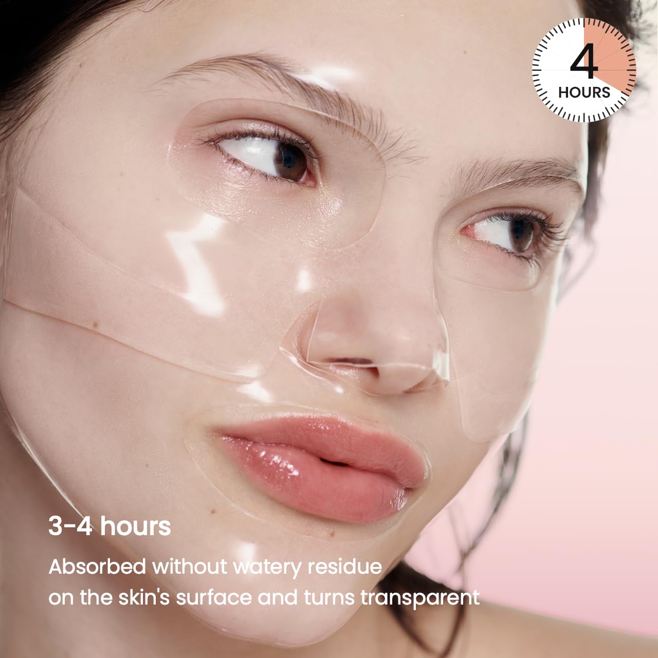 BIODANCE Bio-Collagen Real Deep Mask, Hydrating Overnight Hydrogel Mask, Pore Minimizing, Elasticity Improvement, 34g x4ea