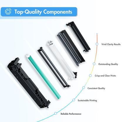 26A Toner Cartridge for HP Printer CF226A M426fdw Compatible for HP 26A Black Laserjet Toner Cartridge 26X CF226X M402n MFP M426fdw M402dn M402 M402dw M402dne M426fdn M426 M426dw Printer Ink 2 Pack
