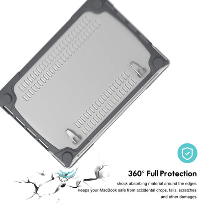 ProCase Heavy Duty Bumper Case for MacBook Pro 16 Inch 2019 (Model: A2141), Shockproof Rugged Hard Shell Protective Cover for MacBook Pro 16 with Touch Bar and Touch ID -Grey