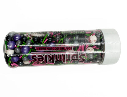 Halloween Sprinkles Pearl Sugar Eyeball Candy 120g/ 4.2oz Baking Edible Cake Decorations Cupcake Toppers Cookie Decorating Ice Cream Toppings Celebrations Shaker Jar Wedding Shower Party Chirstmas Supplies (Eyeball purple pink green candy)