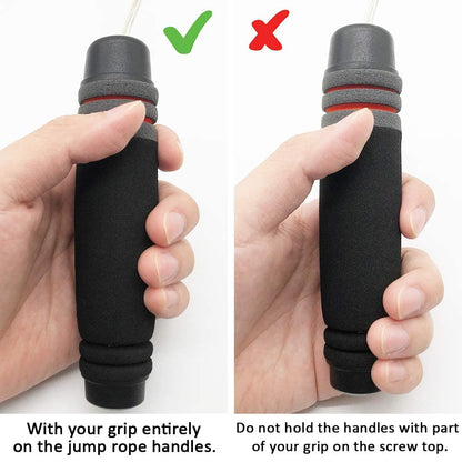 Benvo Weighted Ropeless Jump Rope Cordlee Speed Rope Skipping Rope for Double Unders, Exercise, WOD, Boxing, MMA Beachbody Training Fitness- Updated Version