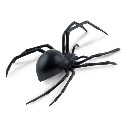 Safari Ltd. Black Widow Spider Figurine - Realistic 6.5" Arachnid Figure - Educational Toy for Boys, Girls, and Kids Ages 3+