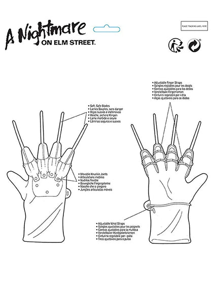 Rubies A Nightmare on Elm Street: Freddy Krueger Classic Glove for Adults, Men's