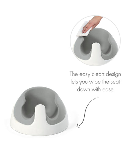 Mamas & Papas Baby Snug Seat and Activity Tray with Adjustable Features, Supportive, Stable and Easy Clean Design, Pebble Grey