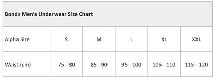 Bonds Mens Underwear Cotton Blend Guyfront Trunk (3 Pack)