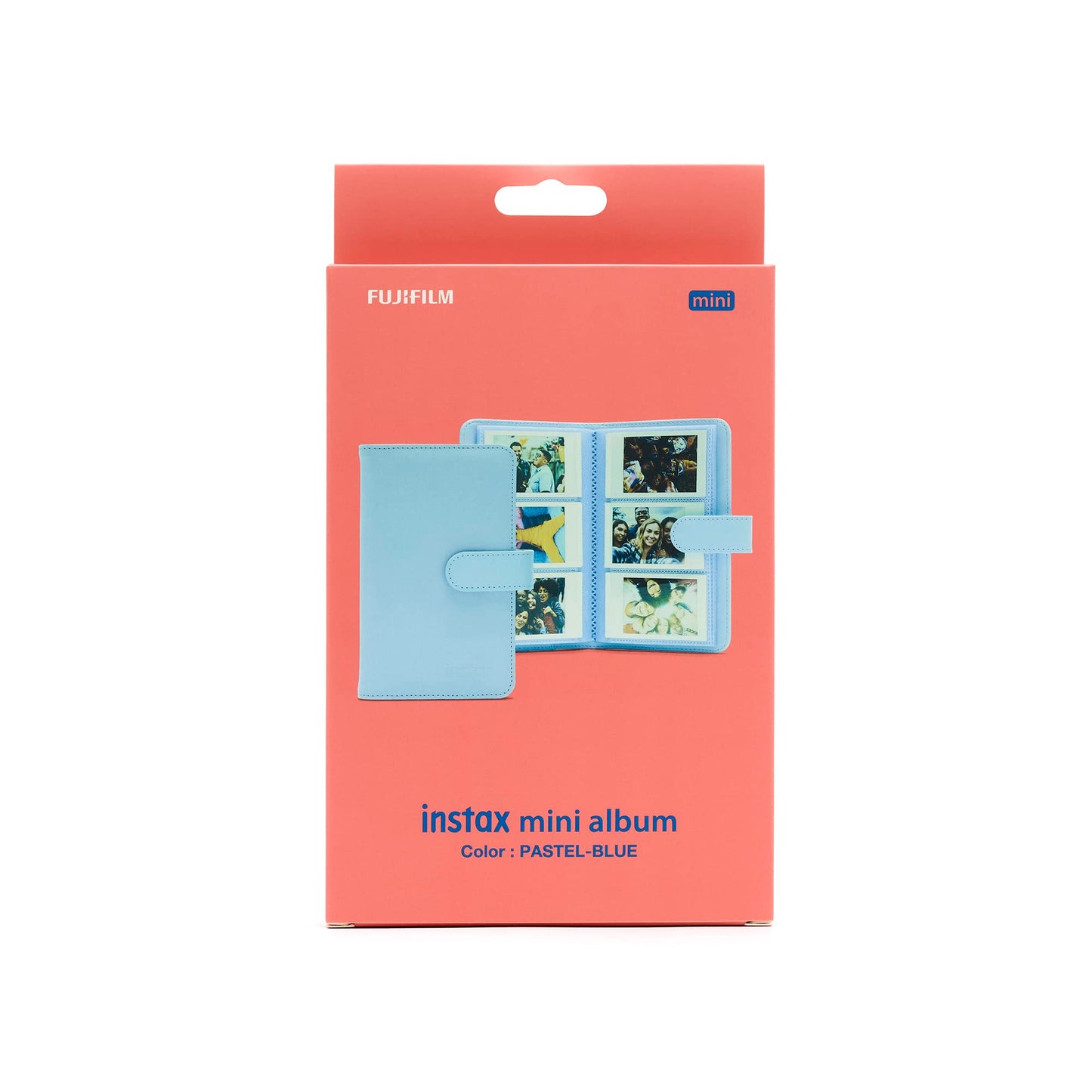 instax mini film 108 photo album, Pastel Blue