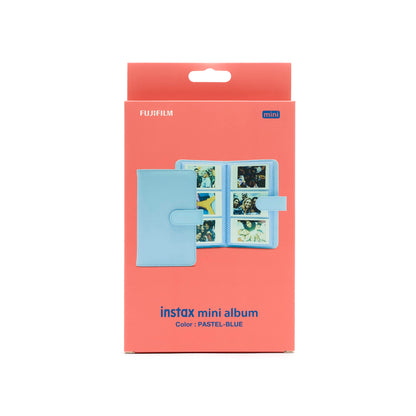 instax mini film 108 photo album, Pastel Blue