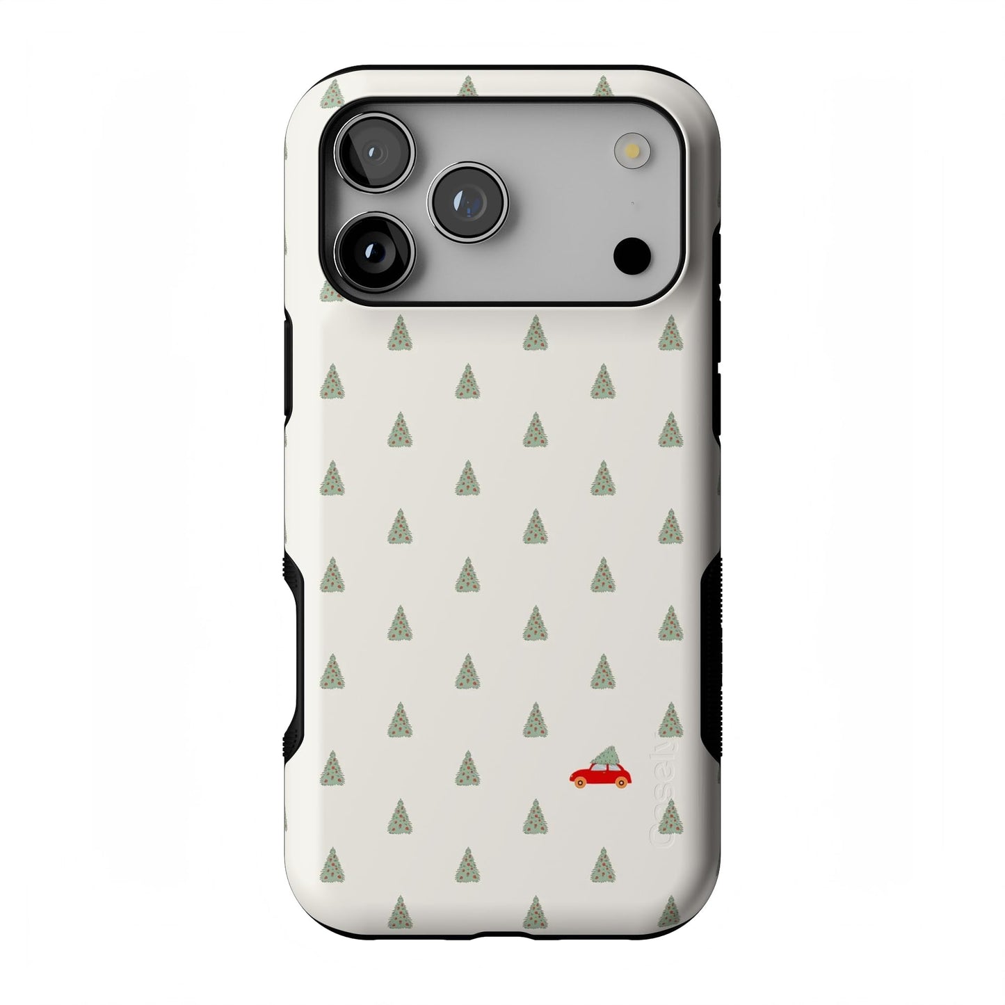 Casely iPhone 17 Pro Max Case | On The Dot | Maroon Polka Dot | Compatible with MagSafe | Bold Protective Design