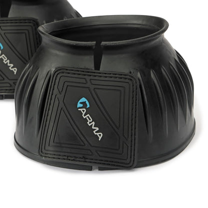 Shires ARMA Touch & Close Over-Reach Boots Large Black