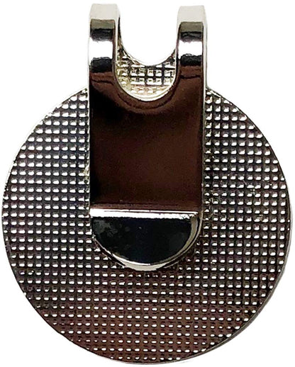 Balanced Co. Funny Golf Hat Clip with Enamel Magnetic Ball Marker (3-Pack)