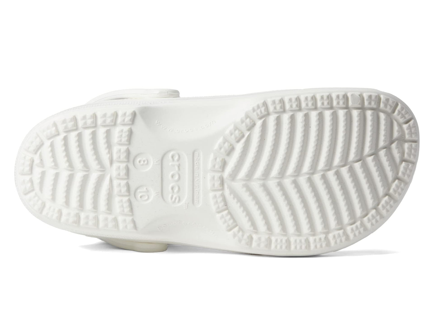 Crocs Unisex Classic Clogs White Size 5 UK Men/ 6 UK Women