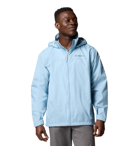 Columbia Men's Glennaker Lake II Rain Jacket, Ripple Blue, Small