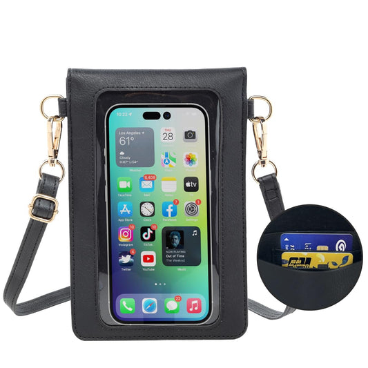 AnsTOP Small Crossbody Bag for Women - Phone Purse Crossbody Cell Phone Purse for Women with 2 Strap