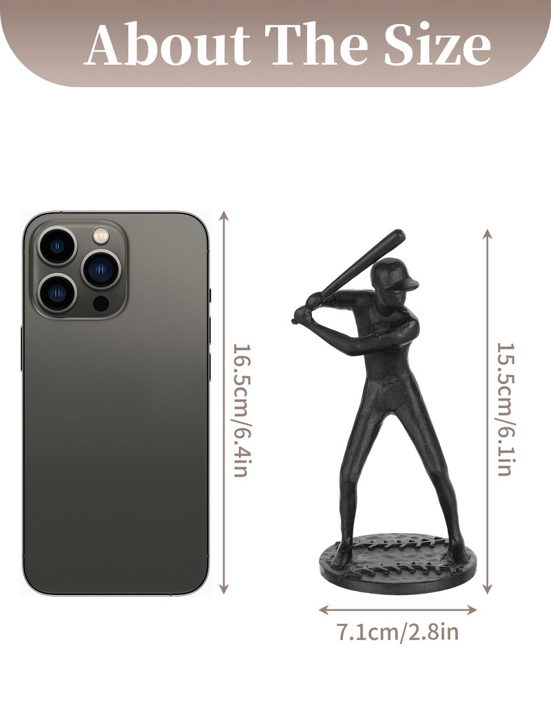 Sziqiqi Baseball Gifts for Men: Gifts for Baseball Players Lovers Coasch Teen Fans - Sport Themed Gift for Valentines Day Birthday Christmas - Baseballs Themed Figurine for Man