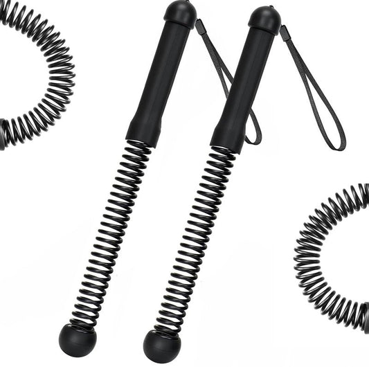Upgrade Weighted Ropeless Battle Ropes, 2PCS Cordless Battle Rope for Home Gym, HIIT, Quiet Portable Training Rope, Strength, Workout Ropes Versatile Fitness Equipment for Men Women