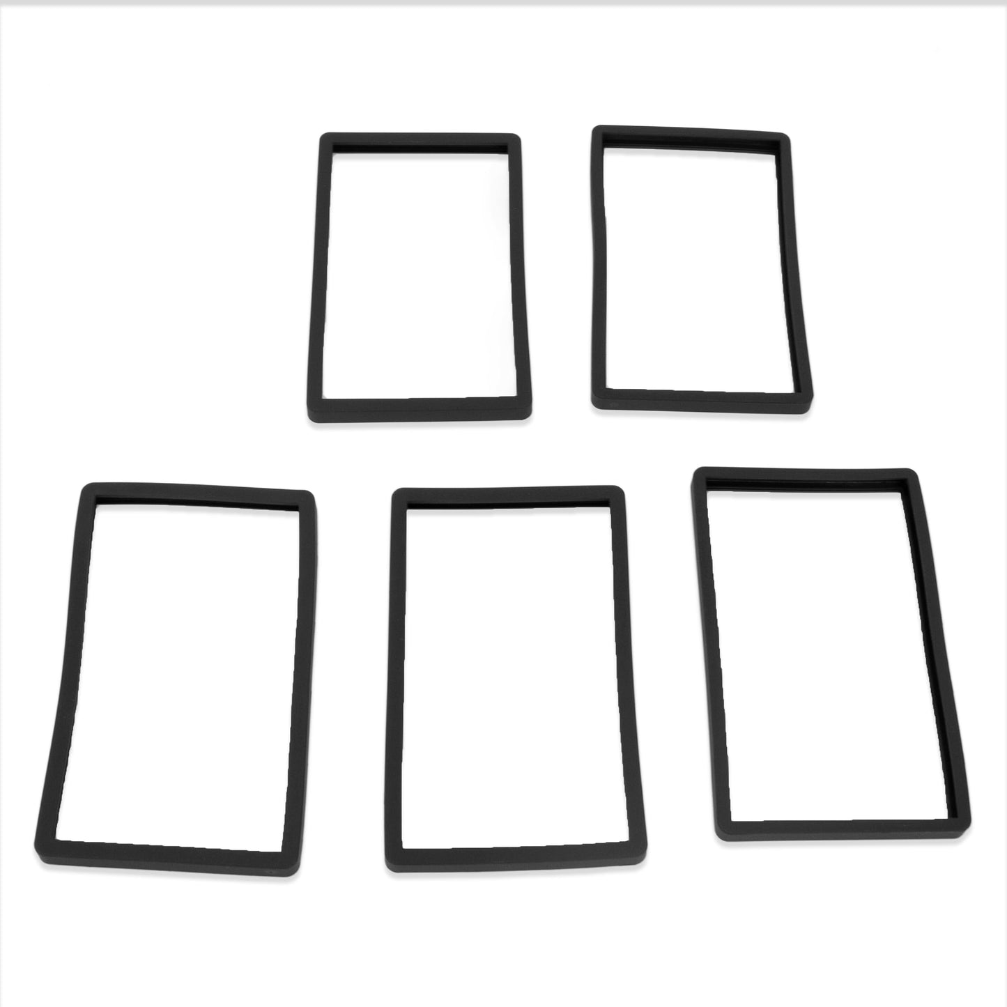 CASEMATIX PSA Slab Bumper Guards 5-Pack Compatible with TCG & Sports PSA Graded Cards, Includes 5 PSA Slab Guard Storage Bumper Protectors (Black)