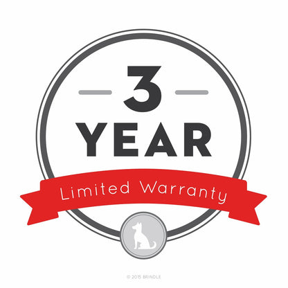 Brindle Waterproof Designer Memory Foam Pet Bed-Removable Machine Washable Cover-4 Inch Orthopedic Pet Bed-Joint Relief, Navy Trellis, Small