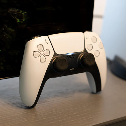 GeekShare Thumb Grip Caps for PS5, Thumbsticks Cover Set Compatible With Switch Pro and PS4/PS5 Controllers, 3 Pairs / 6 Pcs (Black)