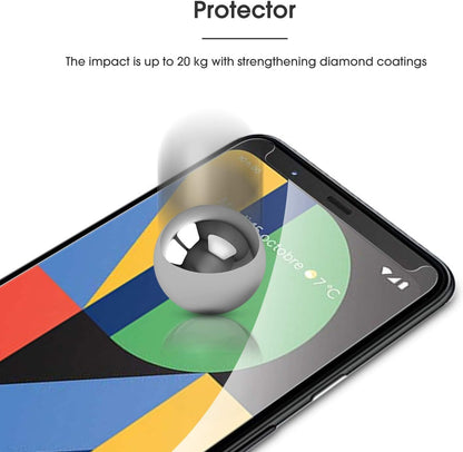 OMOTON 3+2 Pack for Google Pixel 9 Pro XL Screen Protector 6.8 Inch, 3 Tempered Glass Film & 2 Camera Lens Protector, Bubble-free, HD Clear, Not for 9 Pro/ 9