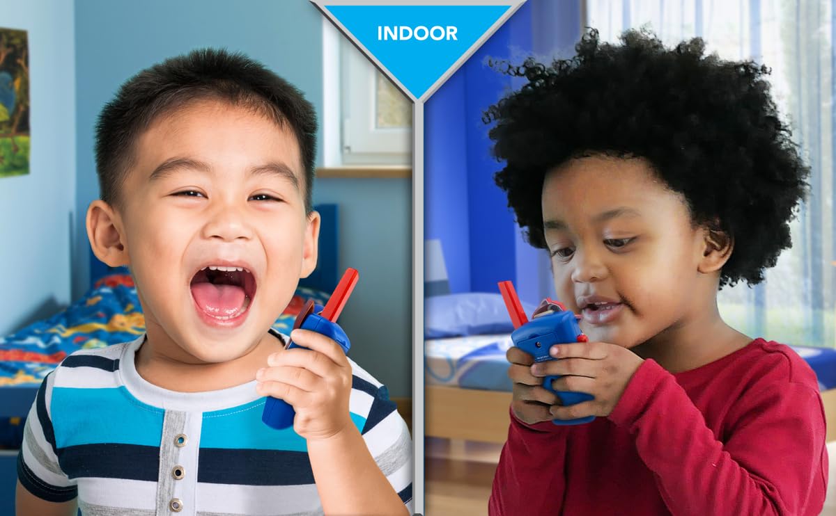 eKids Paw Patrol Toy Walkie Talkies for Kids, Indoor and Outdoor Toys for Kids and Fans of Paw Patrol Toys