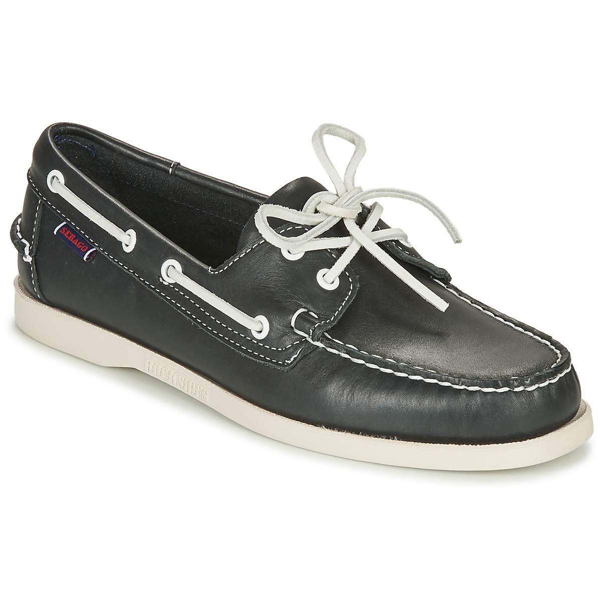 Sebago Docksides, Men Boat Shoes, Blue (Blue Nite Leather), 11 UK (46 EU)