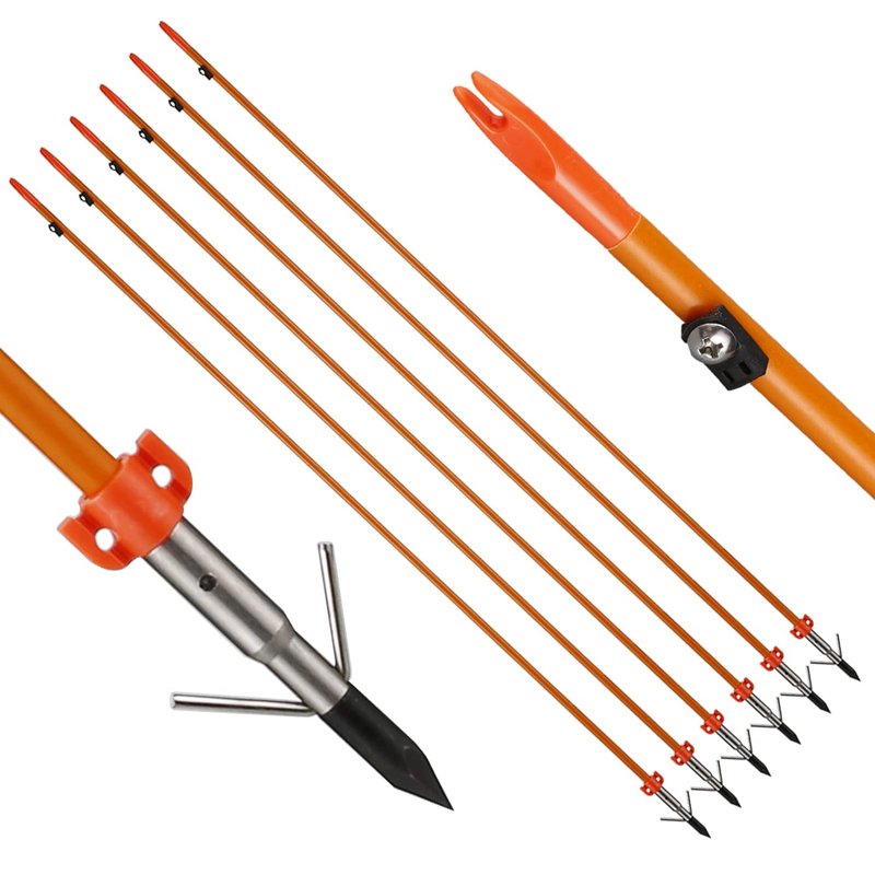 Lanneret Bowfishing Bow Kit with Arrow 15-45 LBS Shoot Right Handed Draw Length 18"~29.5" Fully Adjustable 2025 New Complete Compound Bow Fishing Kit